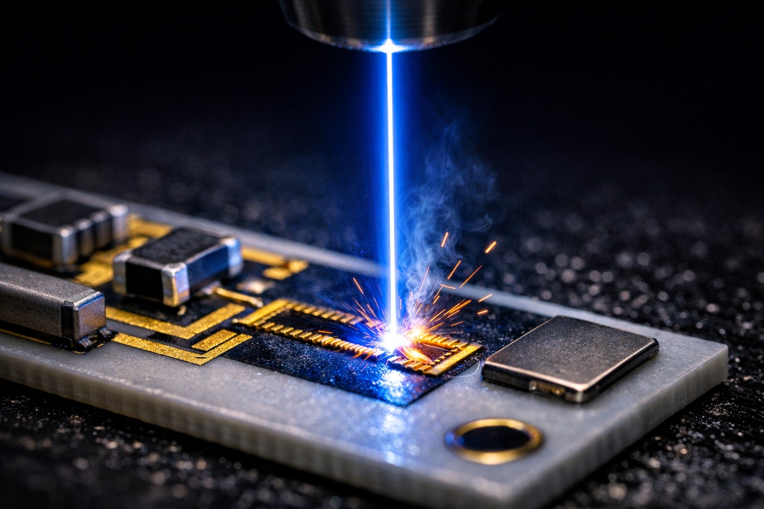 Lasertrimmen für Sensorik